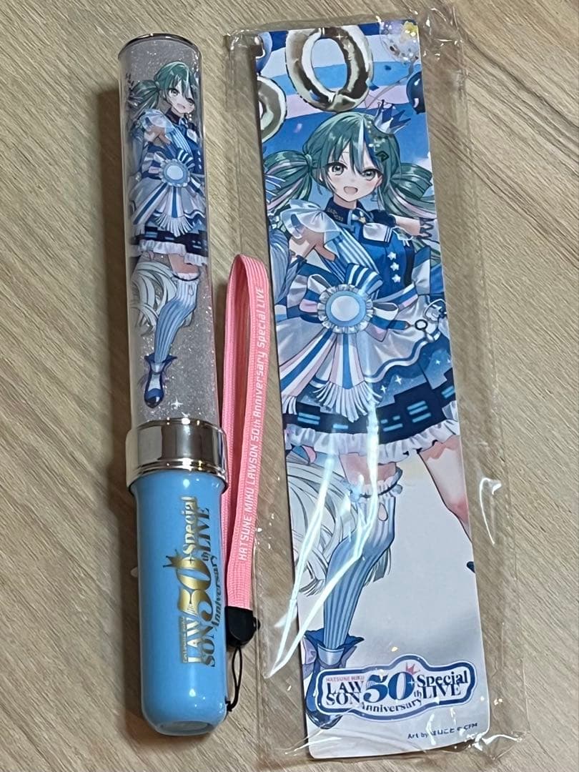 LAWSON 50th Anniversary ローミク 初音ミク ペンライト - メルカリ