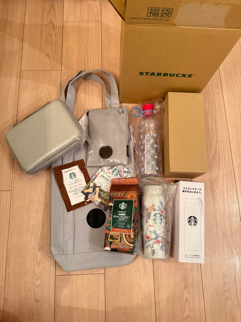 スターバックス 2026 福袋 抜き取りなし フルセット ダンボール込 スタバ スターバックス スタバ 福袋 2026 抜き取りなし8点セット - メルカリ