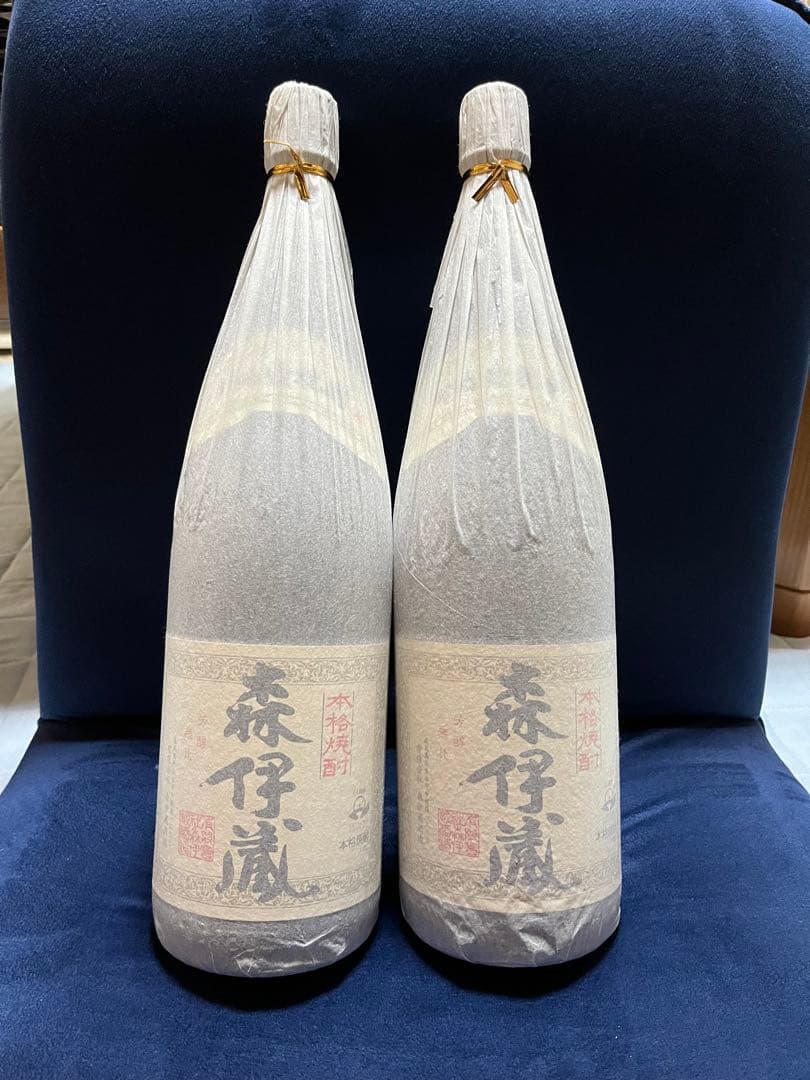 森伊蔵 1800ml 2本 箱なし 森伊蔵 1800ml - 酒