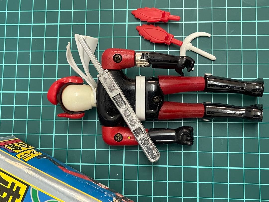 ポピー☆忍者キャプター☆火忍キャプター7☆GA-55☆超合金☆