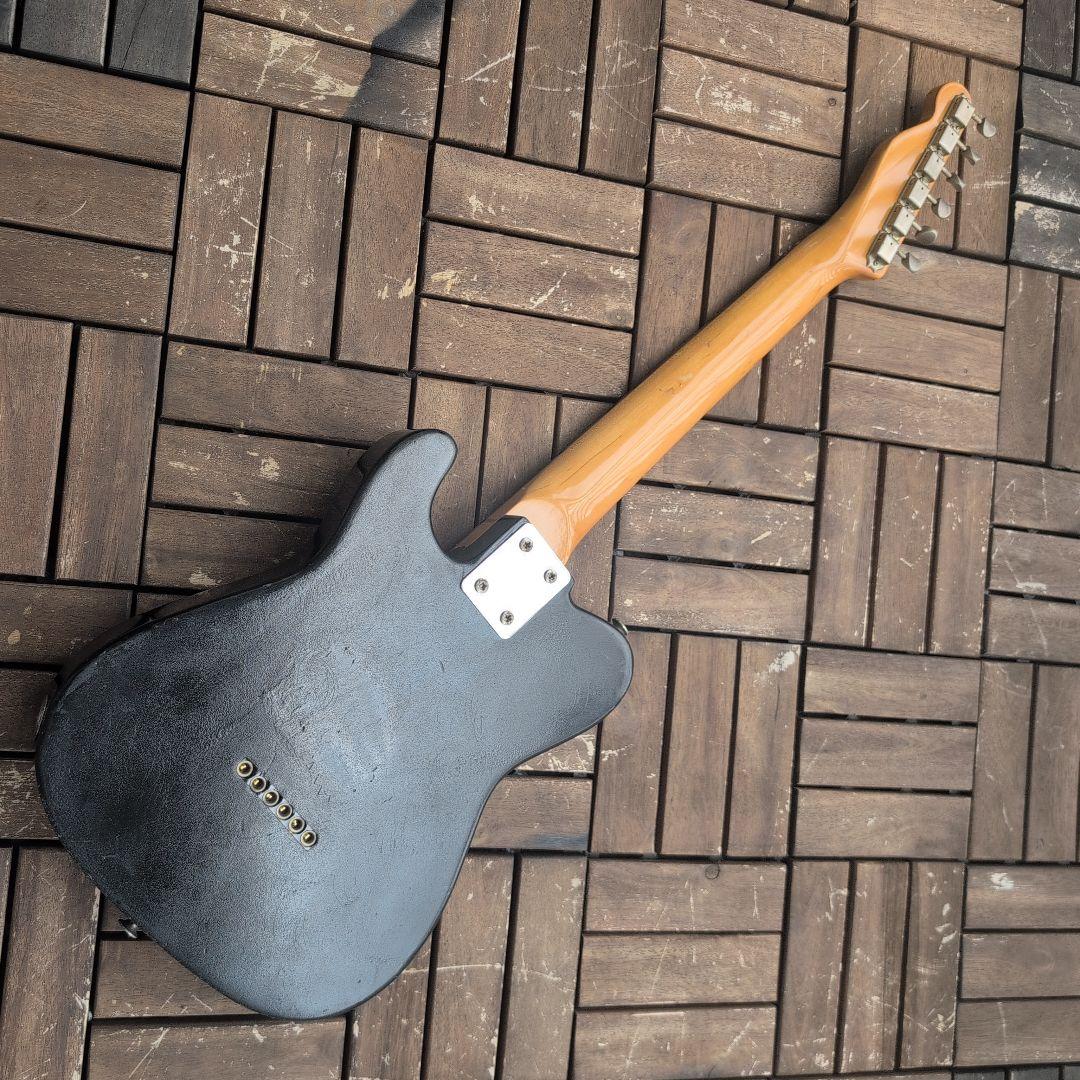 ミニテレキャスター 21フレット 本格派！メーカー不明です ギター