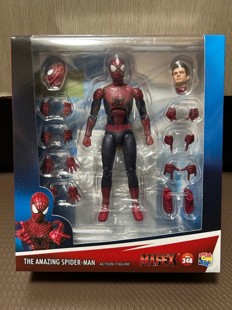 メディコム・トイ MAFEX No.248 アメイジング スパイダーマン 開封品