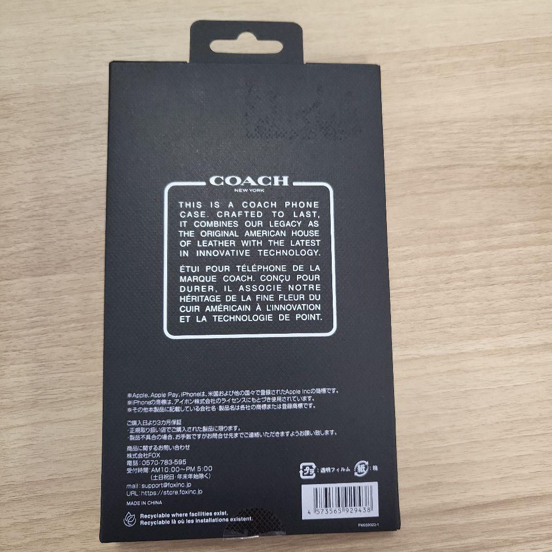 iPhone17ProMax COACH（R）ブックタイプケース｜iPhone17ProMax COACH