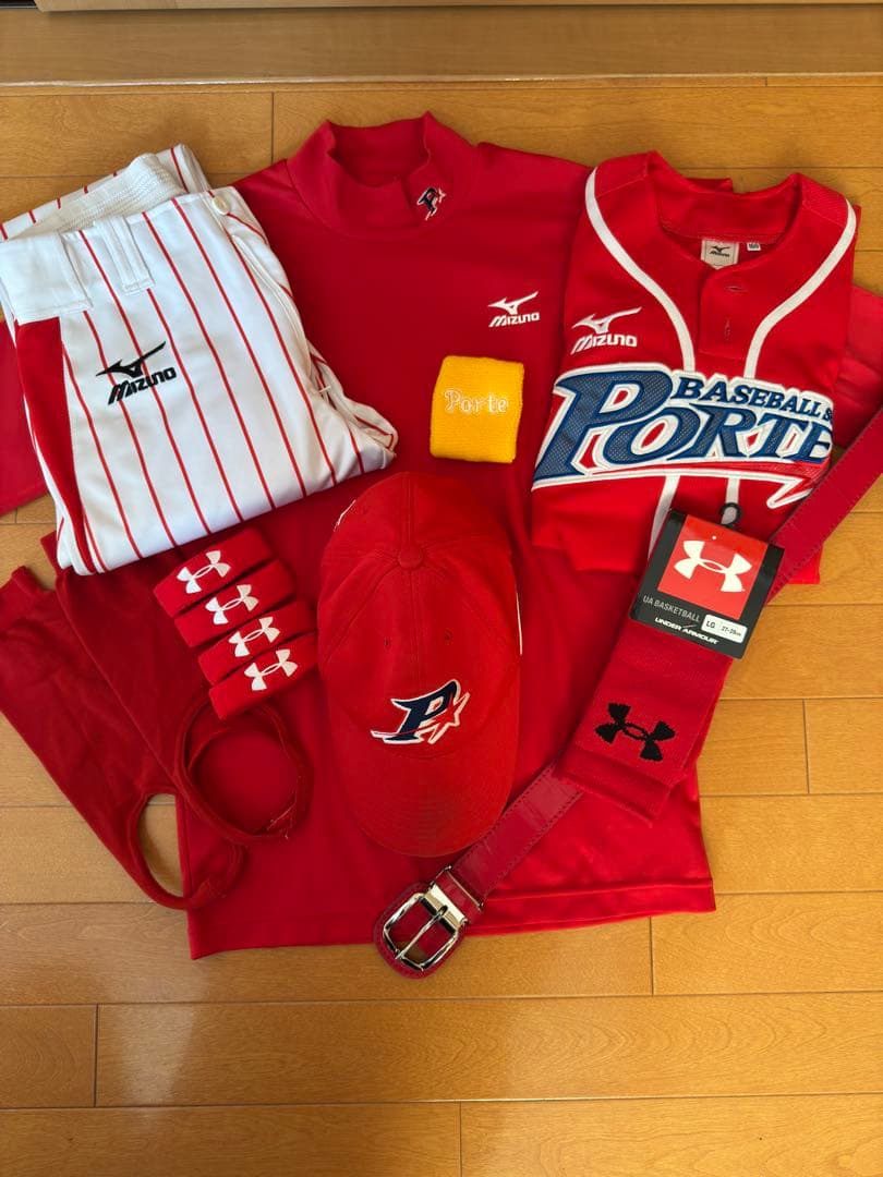 ポルテ　野球ユニホームセット ポルテ 野球 ユニフォーム ポルテ 野球 160 セット ポルテ 野球セット