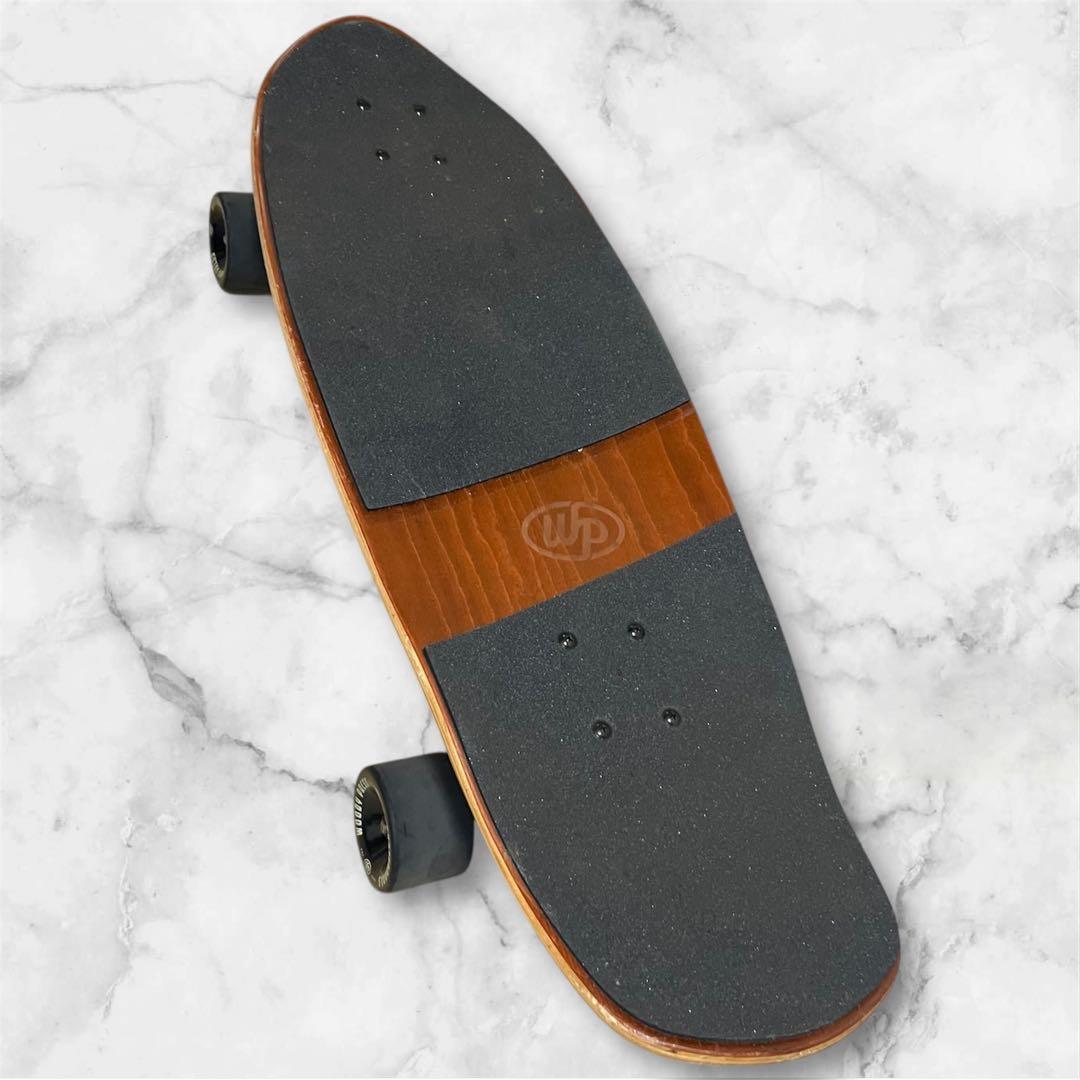 WP Carving ウッディープレス スケボー ブラウン 30inch