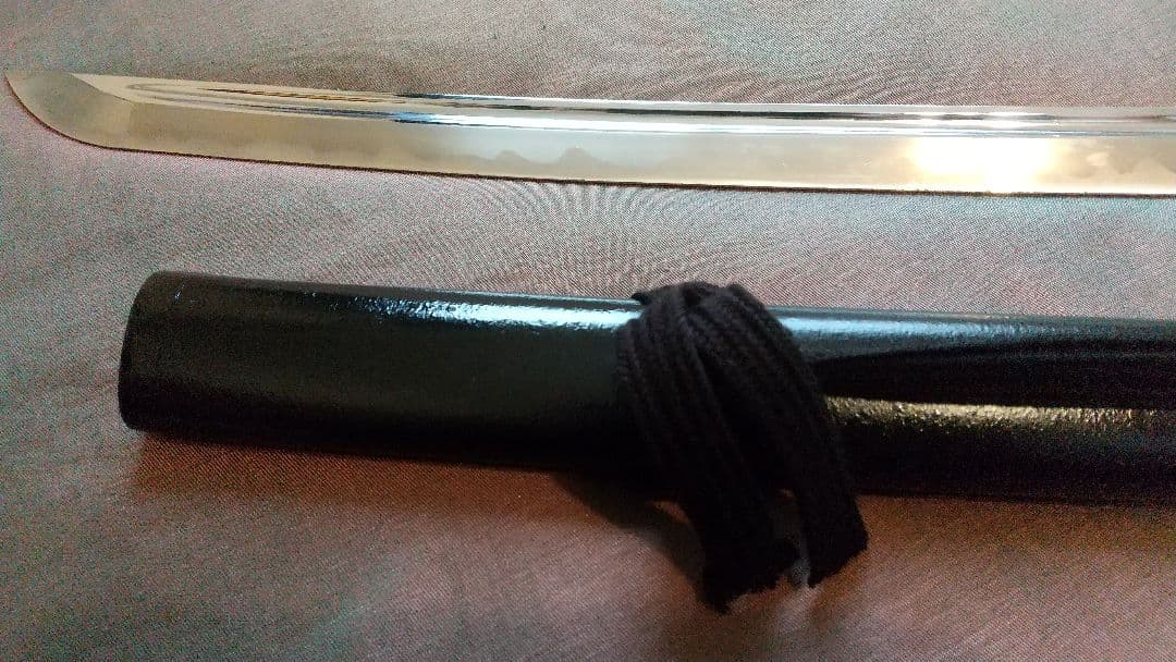 【樋入り互の目丁子乱れ】模造刀 舞踊 模擬刀 拵え 喰出し鍔 刀剣 日本刀 刀