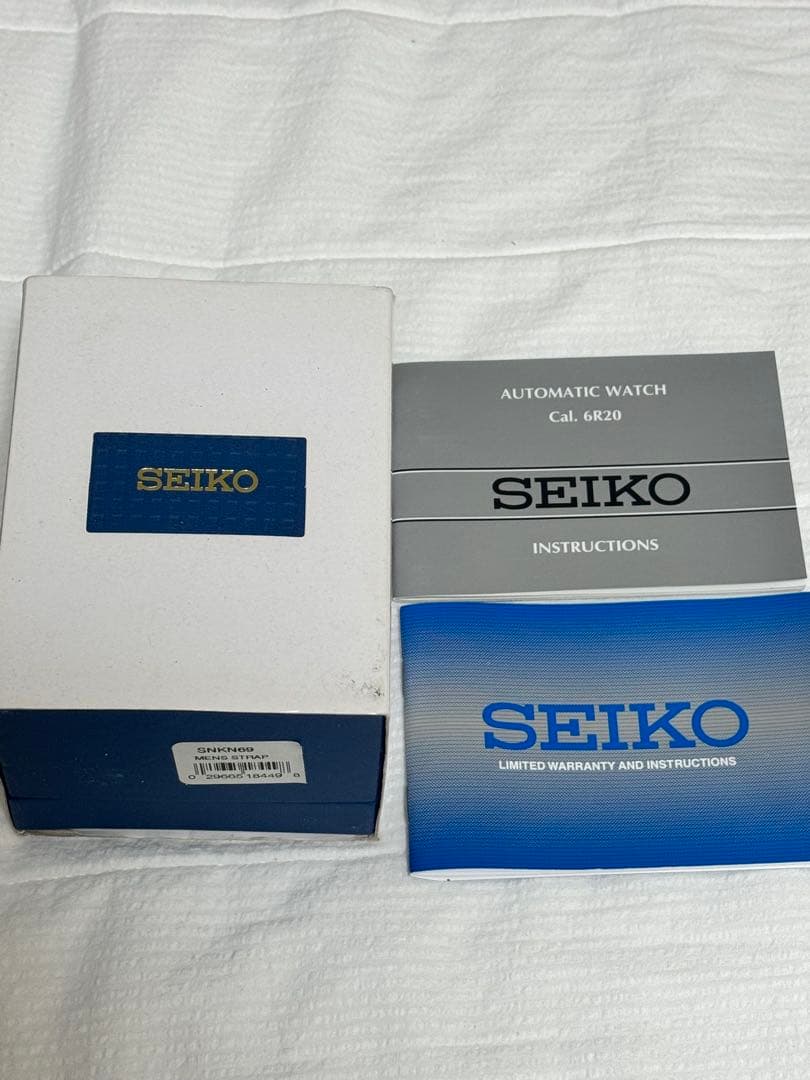 SEIKO RECRAFT 自動巻き機械式 メンズ 腕時計