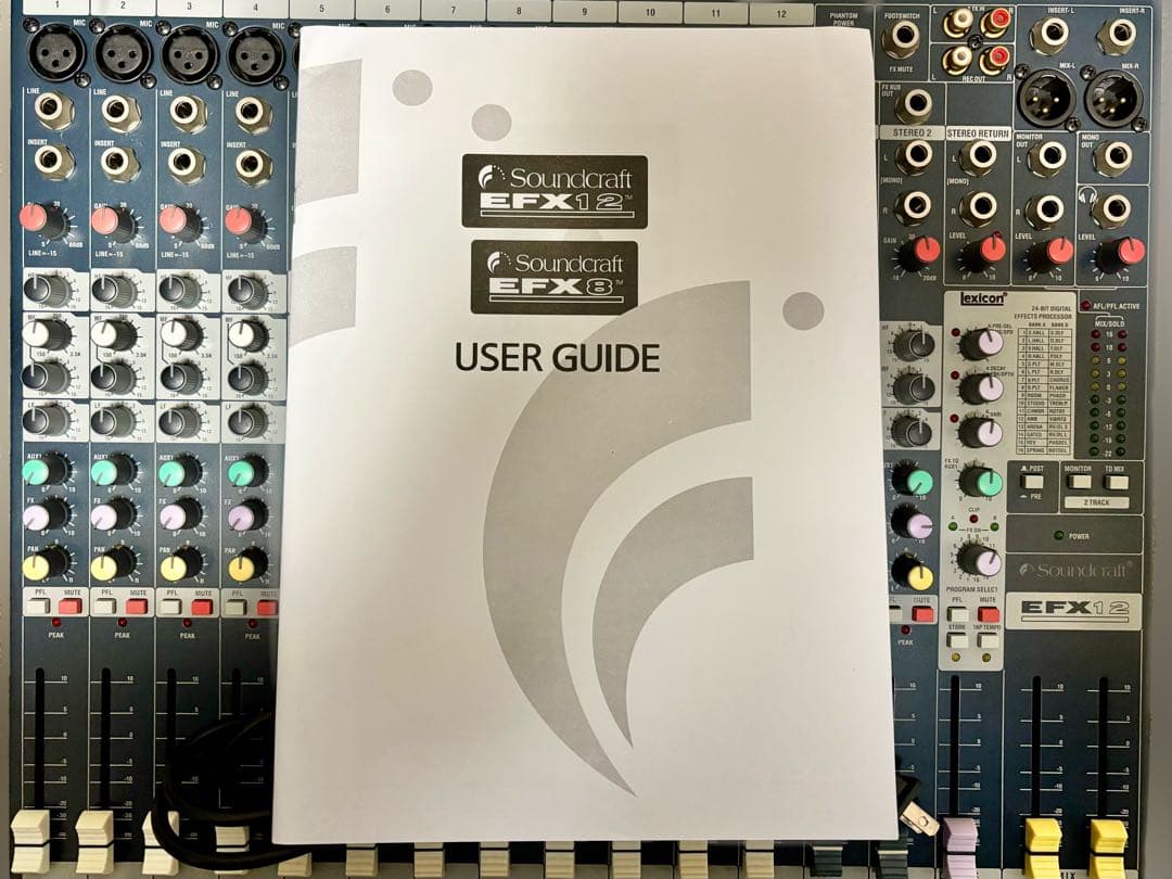 【美品】Soundcraft EFX12 アナログミキサー