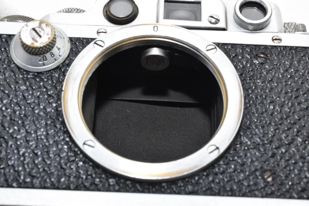 希少IIIb/幕極上】Leica IIIb 完動 二重像鮮明 105mm付