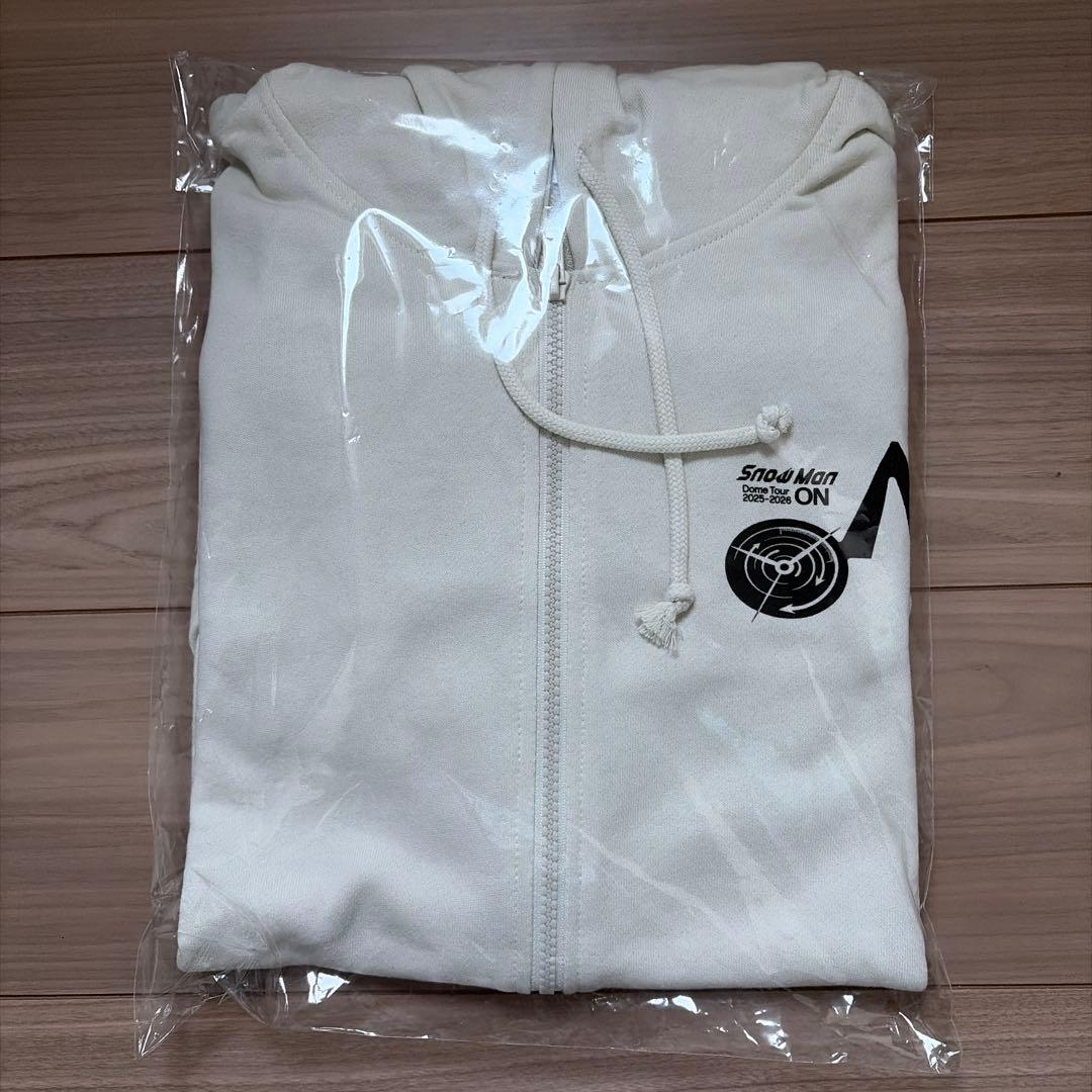 SnowMan Dome Tour ON パーカーいつものサイズL スノ グッズ - メルカリ