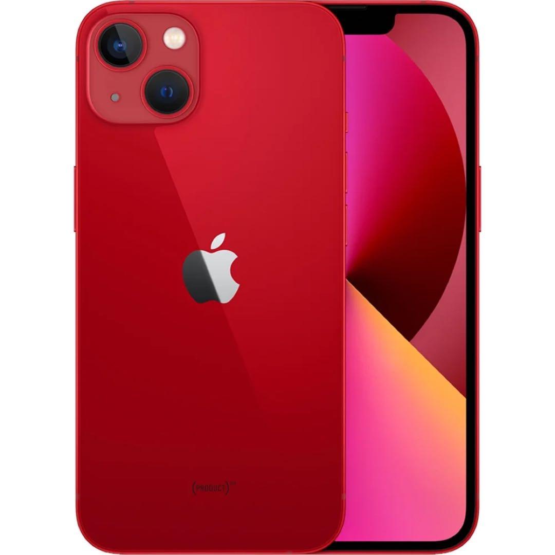 美品】iPhone 13 128GB レッド RED フィルム付き