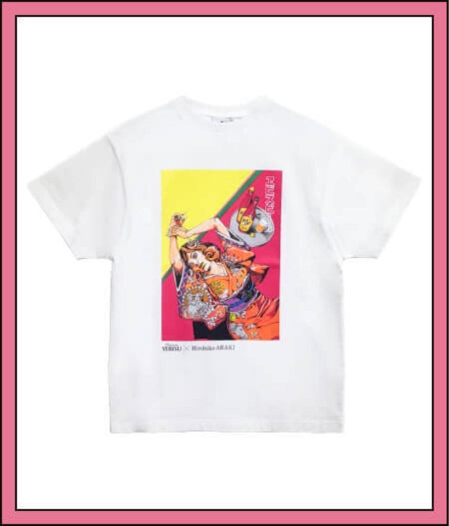 ヱビスビール×荒木飛呂彦 描き下ろしデザイン Tシャツ 黒 ビーチ