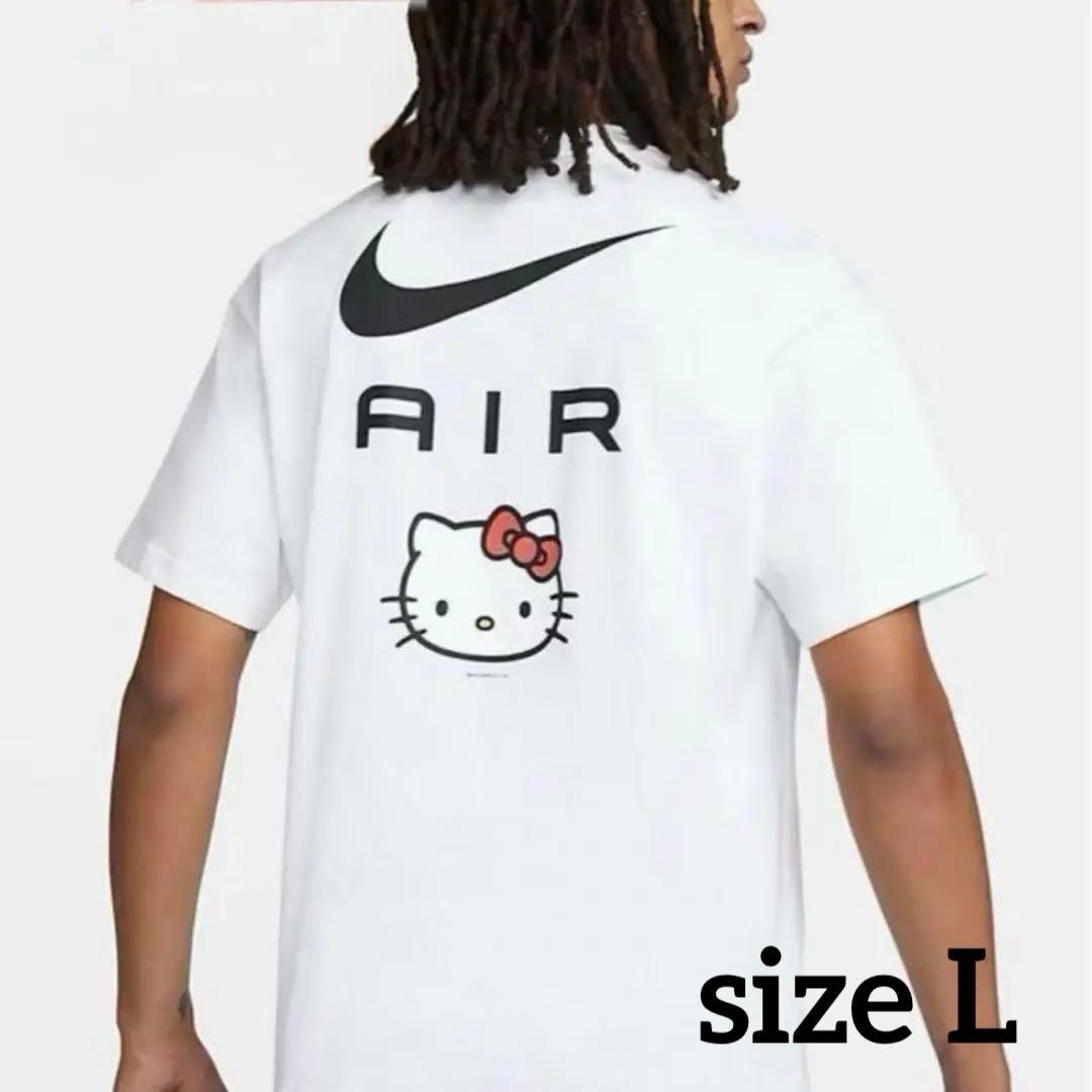 希少✨NIKE × ハローキティ Tシャツ コラボ 白 Lサイズ - メルカリ