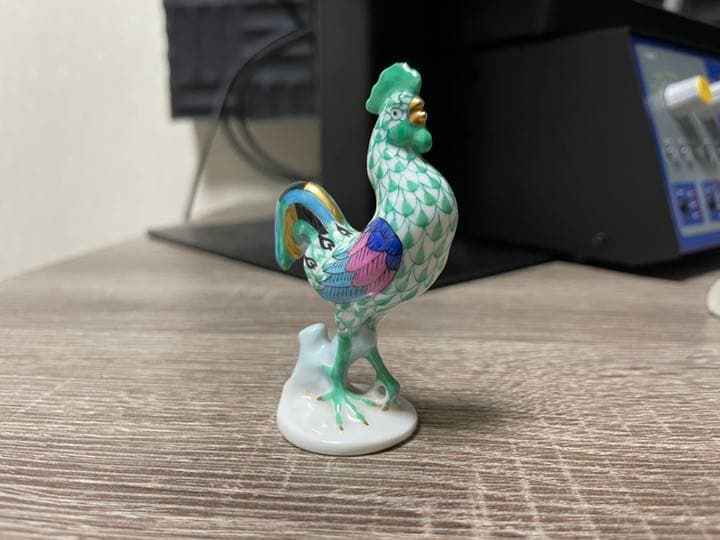 DA1301 ヘレンド herend 鶏 ニワトリ 鳥 置物 陶器 DA1301 ヘレンド