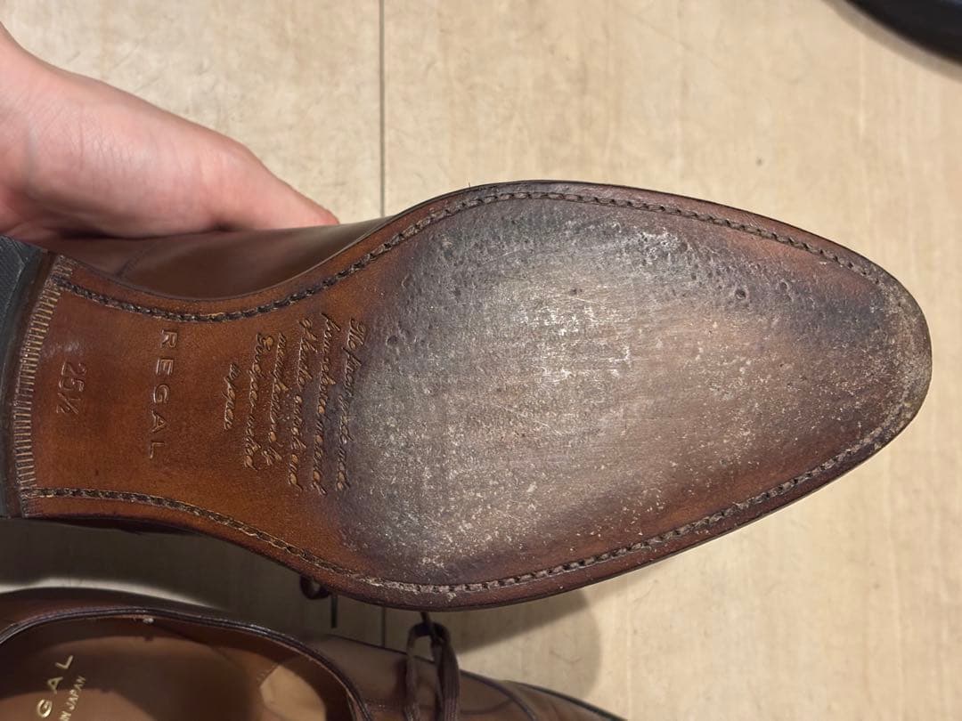 REGAL 01DRCD ブラウン 25.5cm