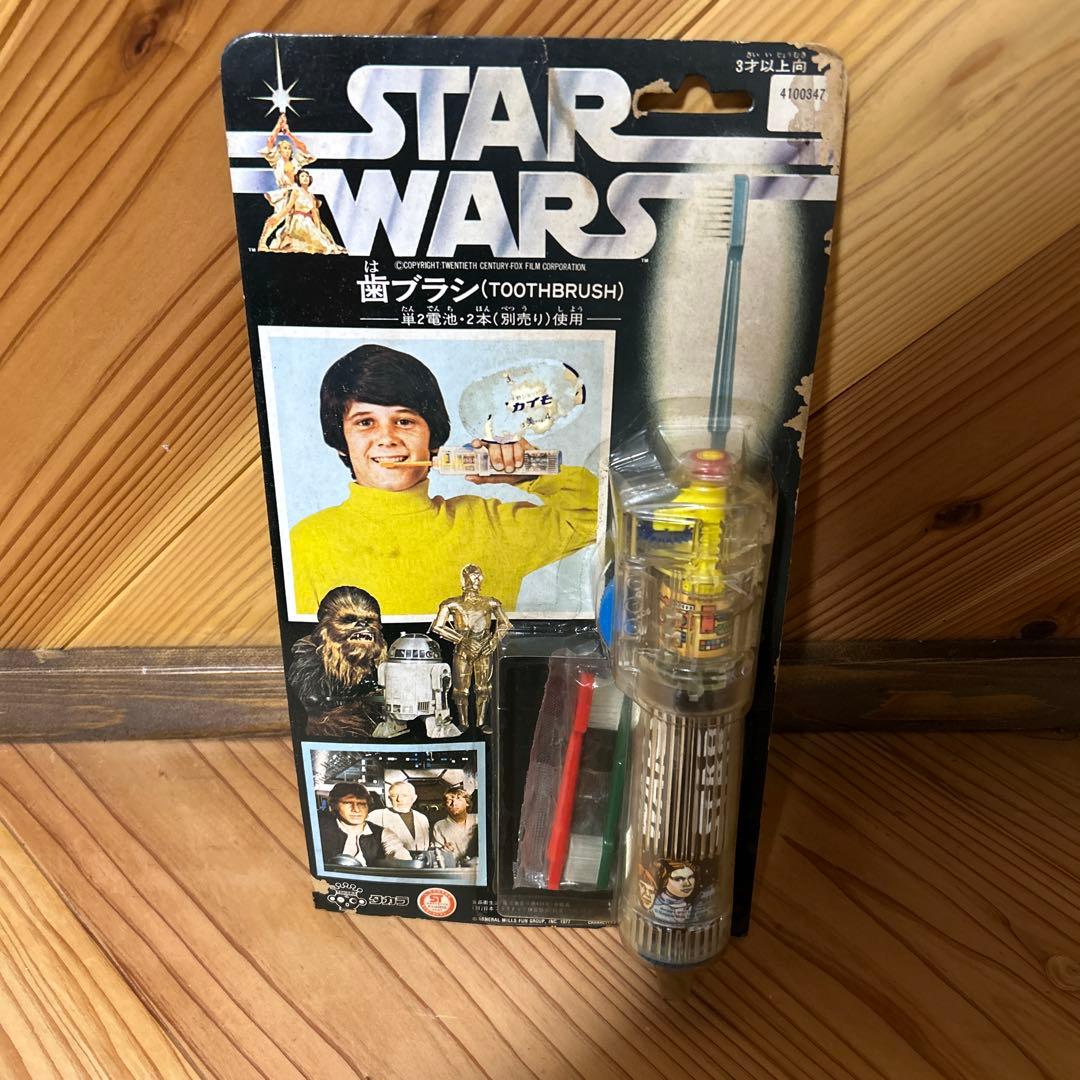 STAR WARS 歯ブラシ　当時物　ライトセーバー　値下げしました STAR WARS 歯ブラシ 当時物 ライトセーバー 値下げしました スター