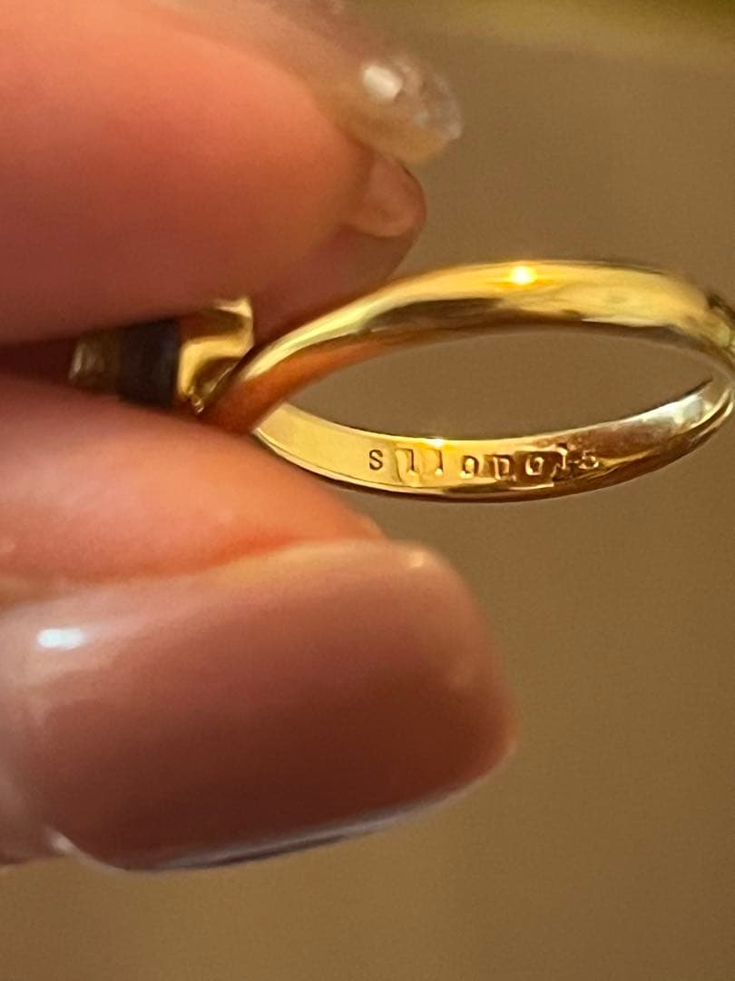 エステール　ESTELLE サファイア ダイヤモンド　リング