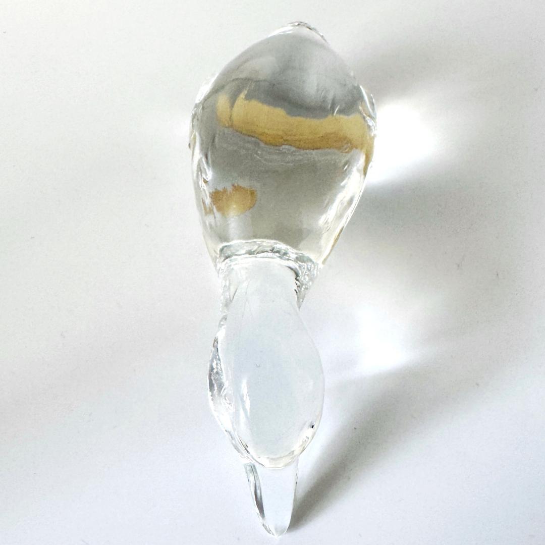 バカラ】動物 カモ 置物 インテリア☆美品☆金運 美術品・アンティーク