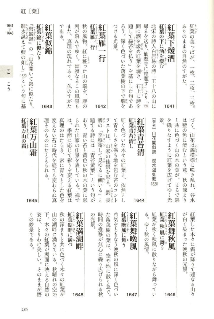 大徳寺塔頭黄梅院院主 小林太玄自筆一行書『紅葉舞秋風』掛軸（共箱