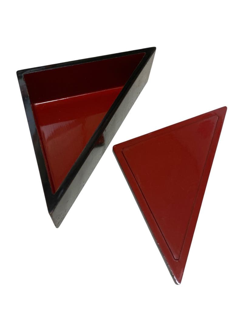 晴霞堂 内朱五寸五段両開重箱 桜皮 大正時代