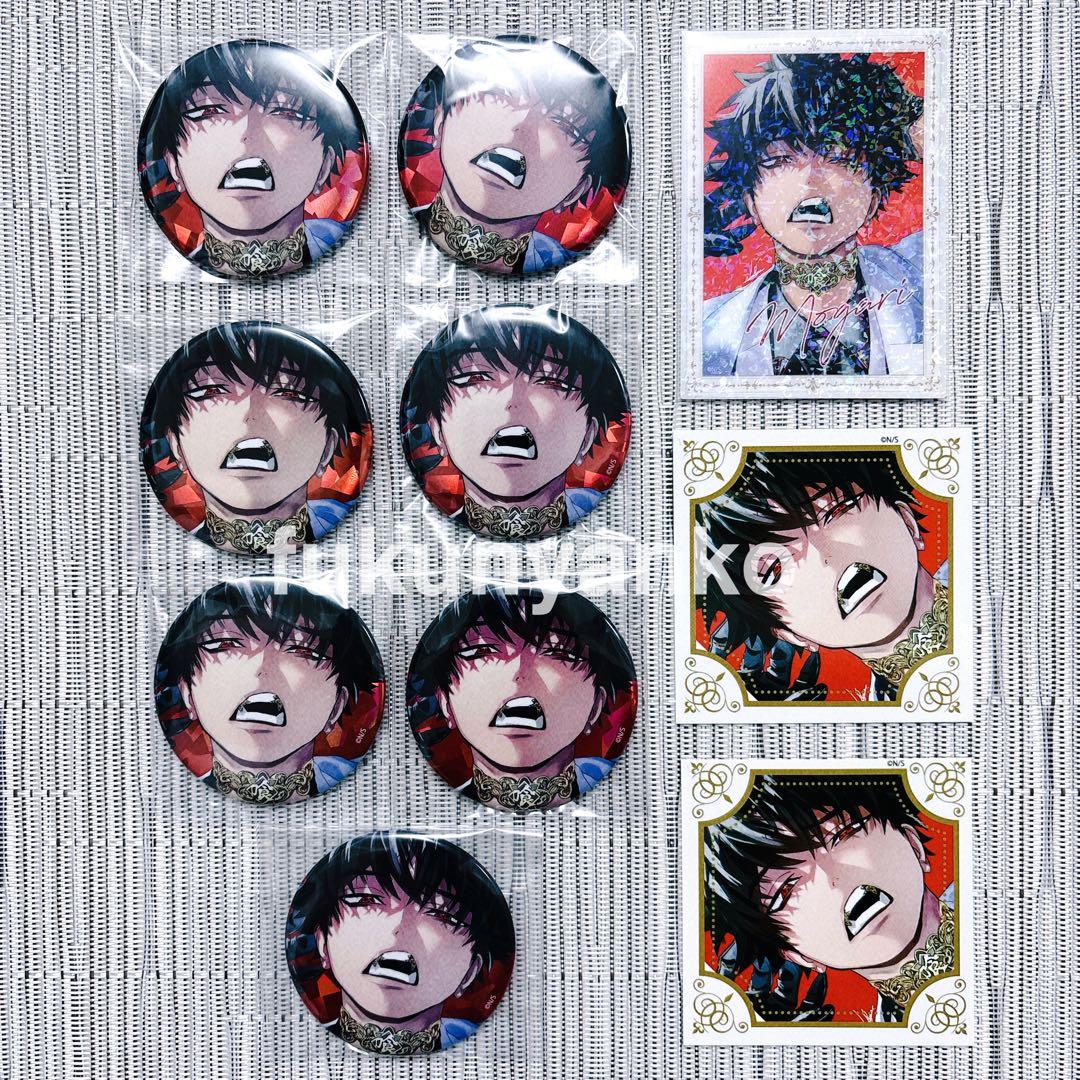 ファントムバスターズ ファボテリア 宍喰野虎落 缶バッジ クリアカード