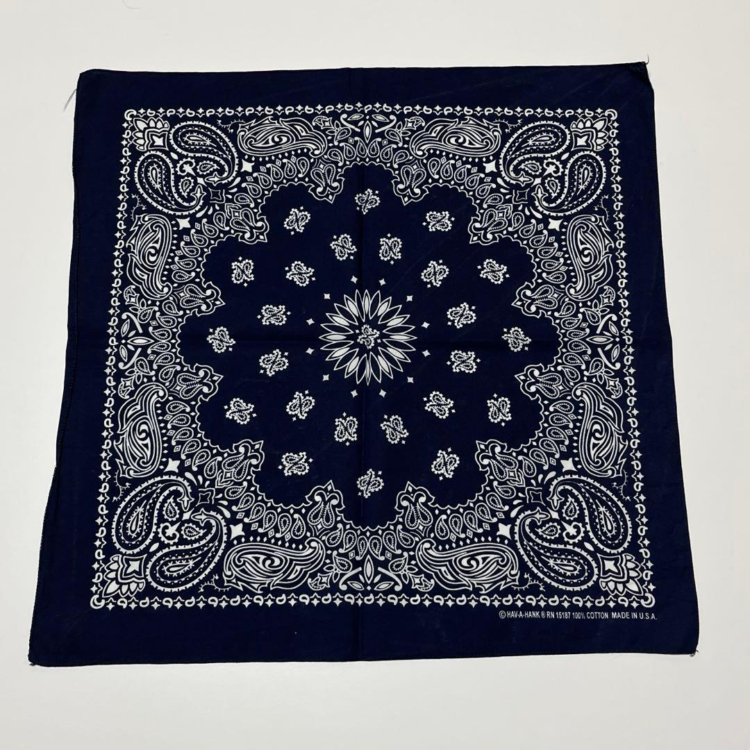 古着　US バンダナ　9枚まとめ売り　ヴィンテージ　ペイズリー　20