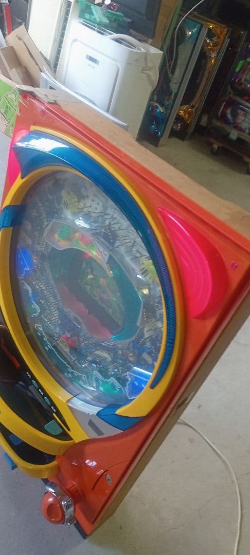 送料込 パチンコ 実機 CR新海物語 M8Z 1/350 玉循環 家庭用電源