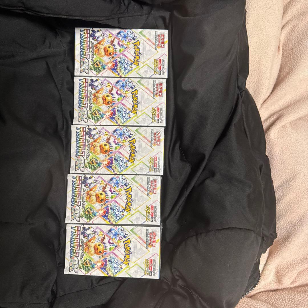 テラステルフェス　未開封5ボックス➕10パック開封み 新作，100%新品 【未開封・美品】ポケモンカード テラスタルフェス ex