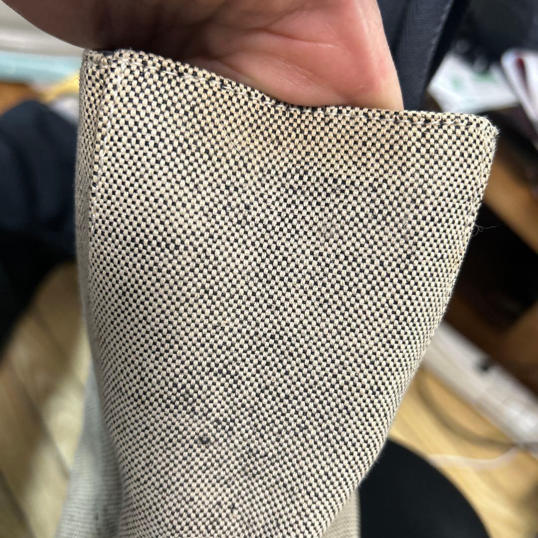 monchi  PRADA キャンバストートバッグ ベージュ/ブラック