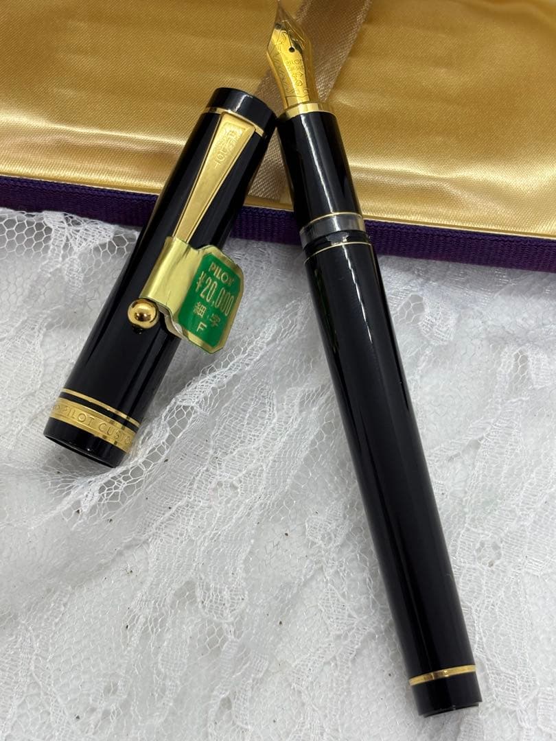 未使用PILOT カスタムF-JF 14K 万年筆　ビンテージ　オシャレ