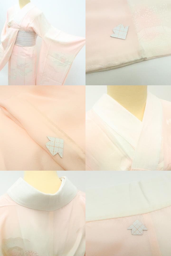 専用Y2566◇振袖 3点セット 大丸お誂え 吾妻徳穂落款 金駒