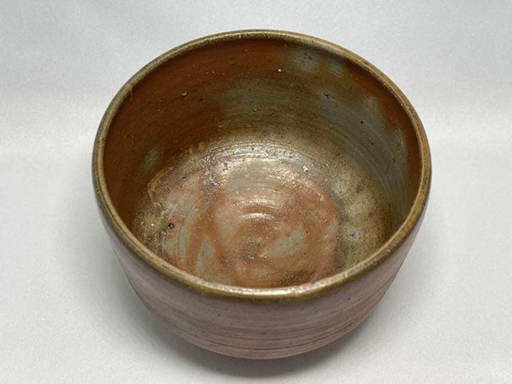 クーポン】 山本陶秀 備前焼茶碗 人間国宝 無傷 未使用品 抹茶茶碗