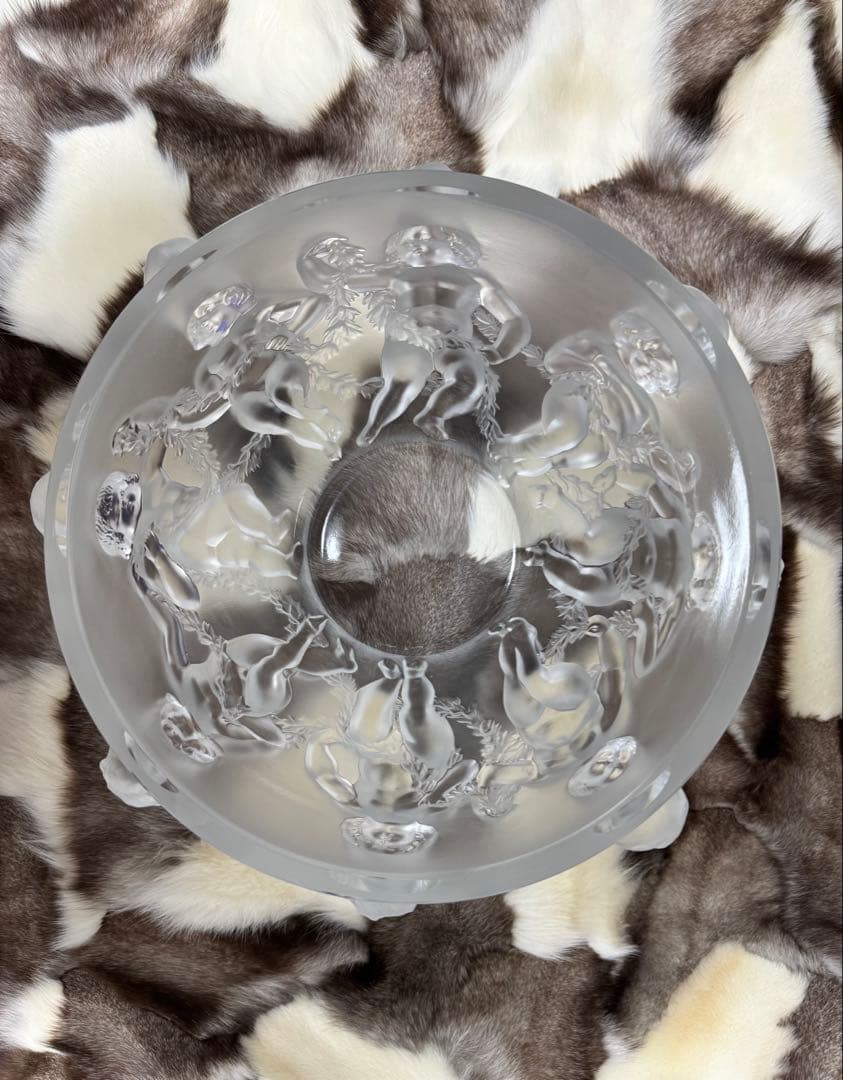幅31.5cmラリックリュクサンブールベース 花瓶Luxembourg Vase