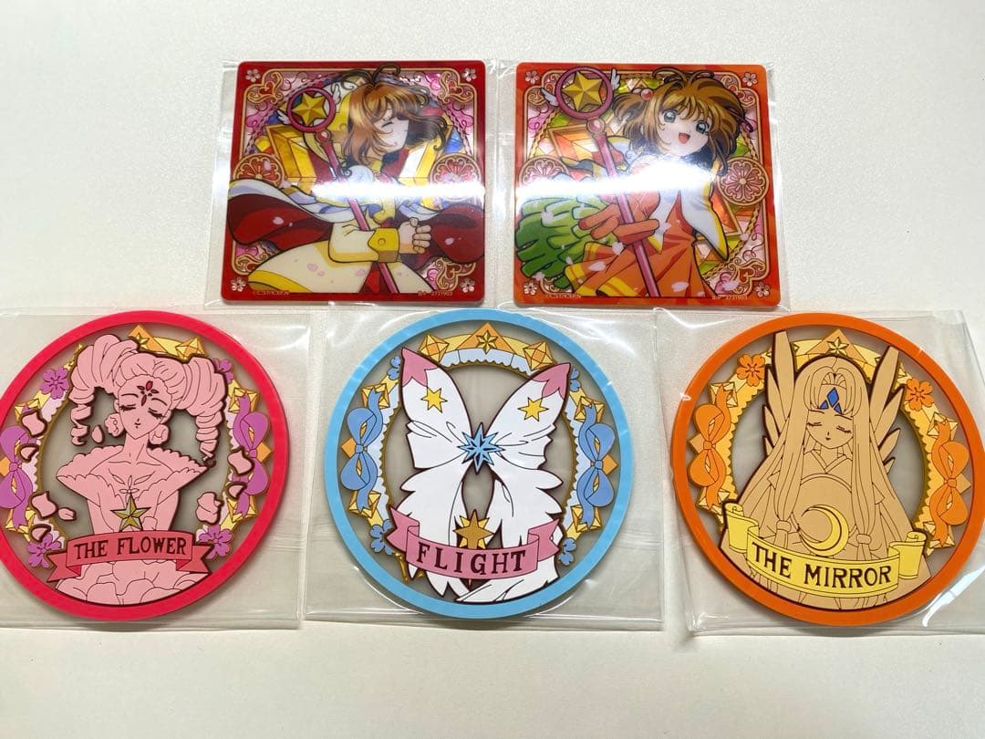 カードキャプターさくら コースター 5点セット - メルカリ