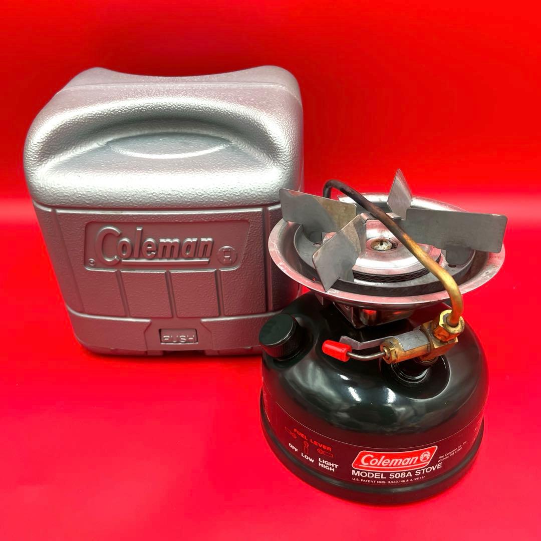 点火確認済　Coleman MODEL 508A STOVE シングルバーナー