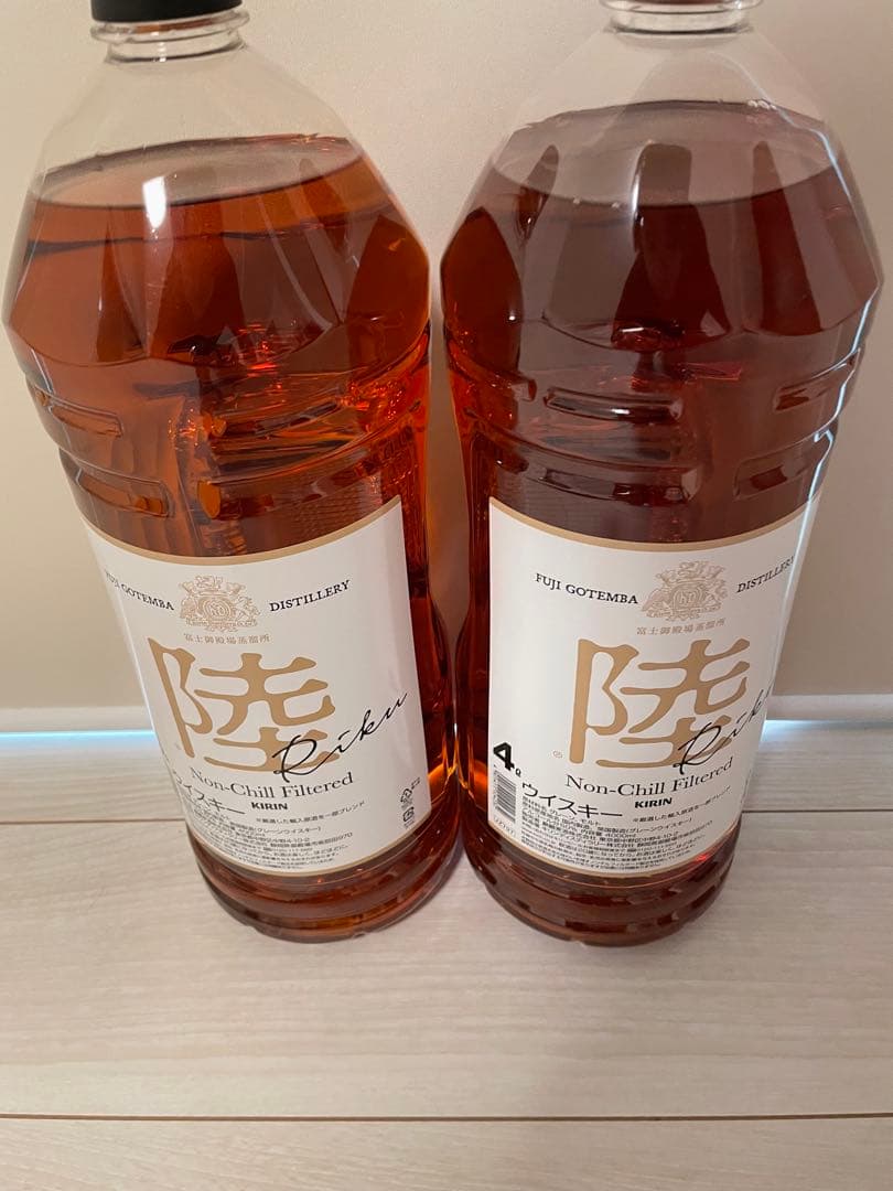 ウイスキー陸4L 2本セット【即発送】