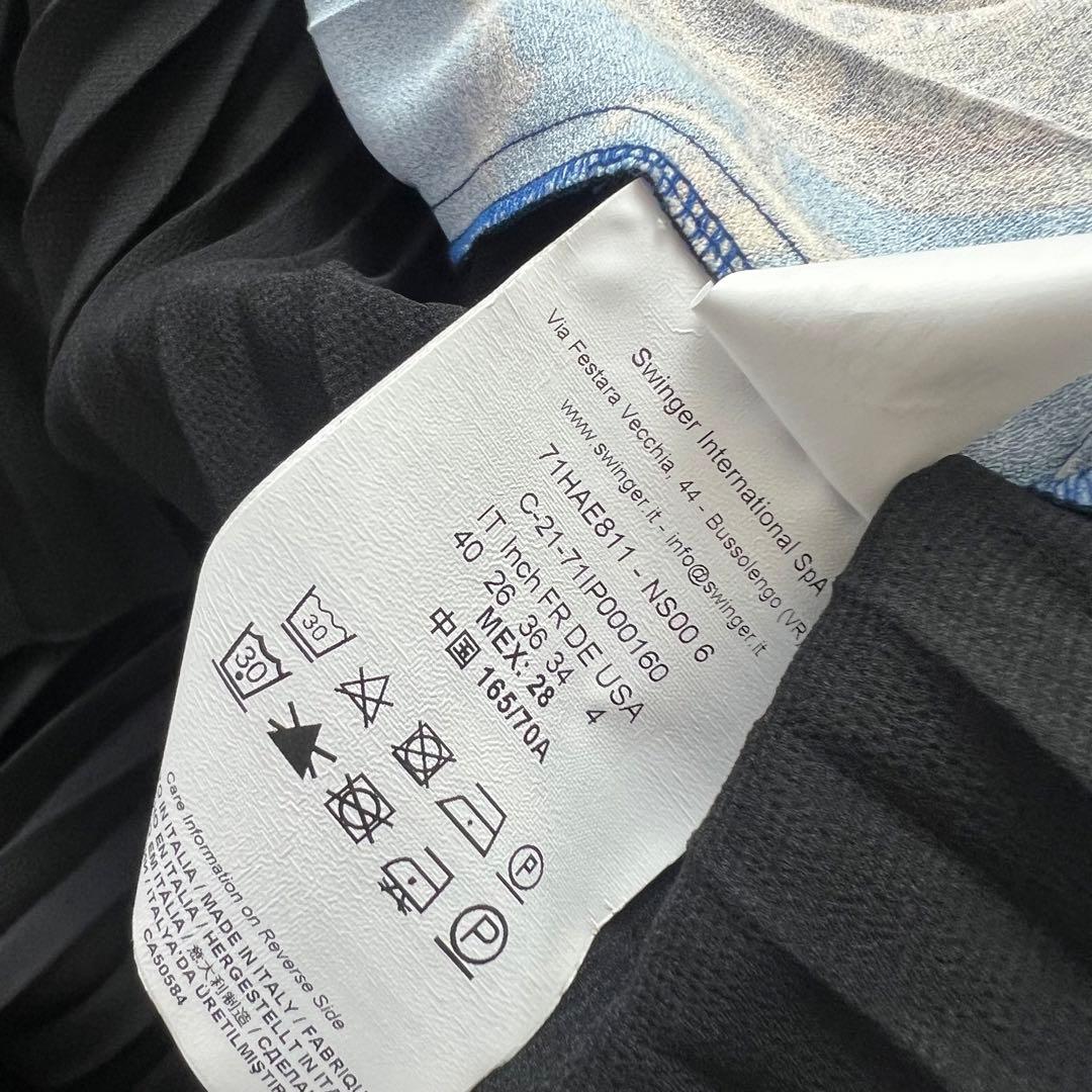 【新品】VERSACE ヴェルサーチ スカート　プリーツ