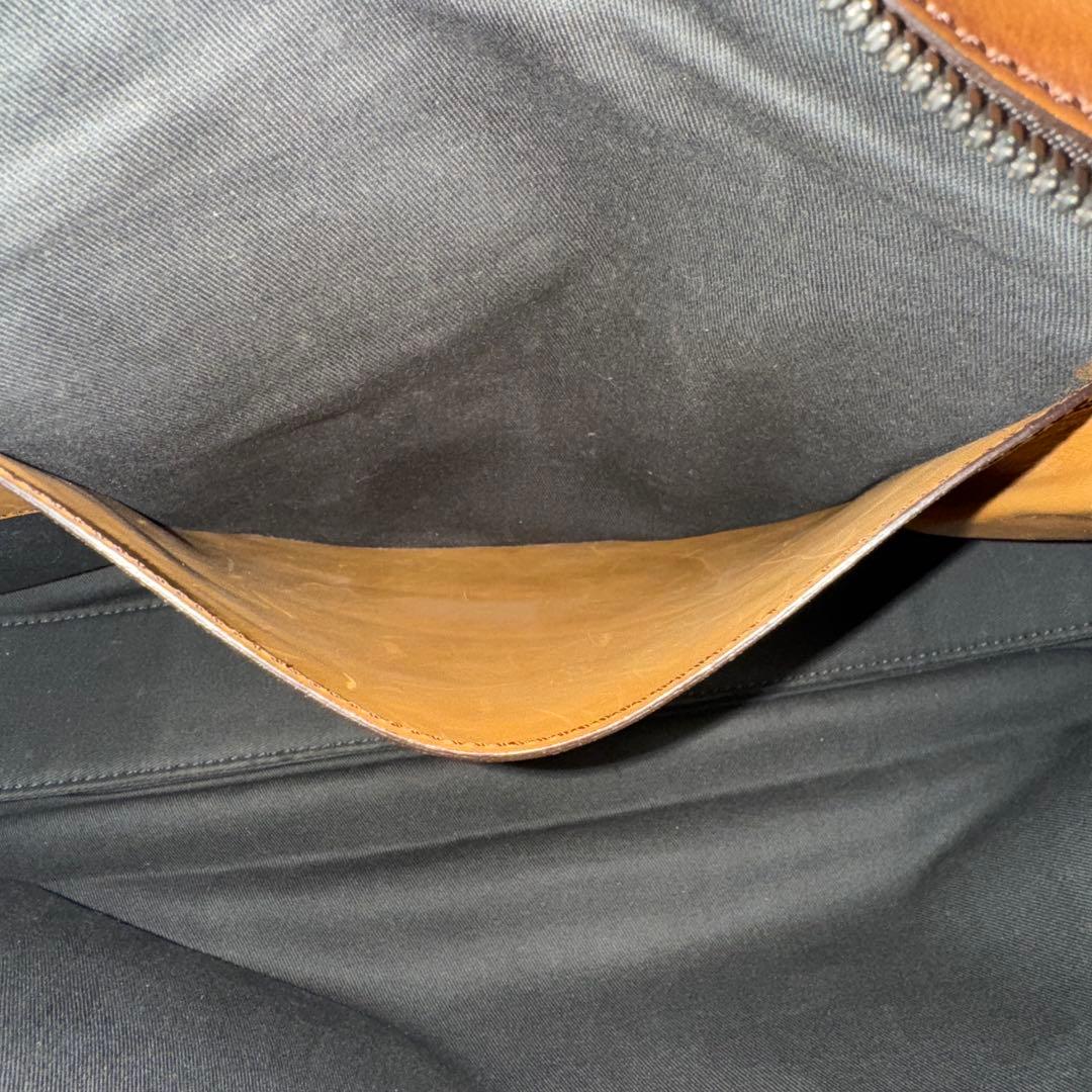 ベルルッティ(berluti)ブラウンレザー ビジネスバッグ