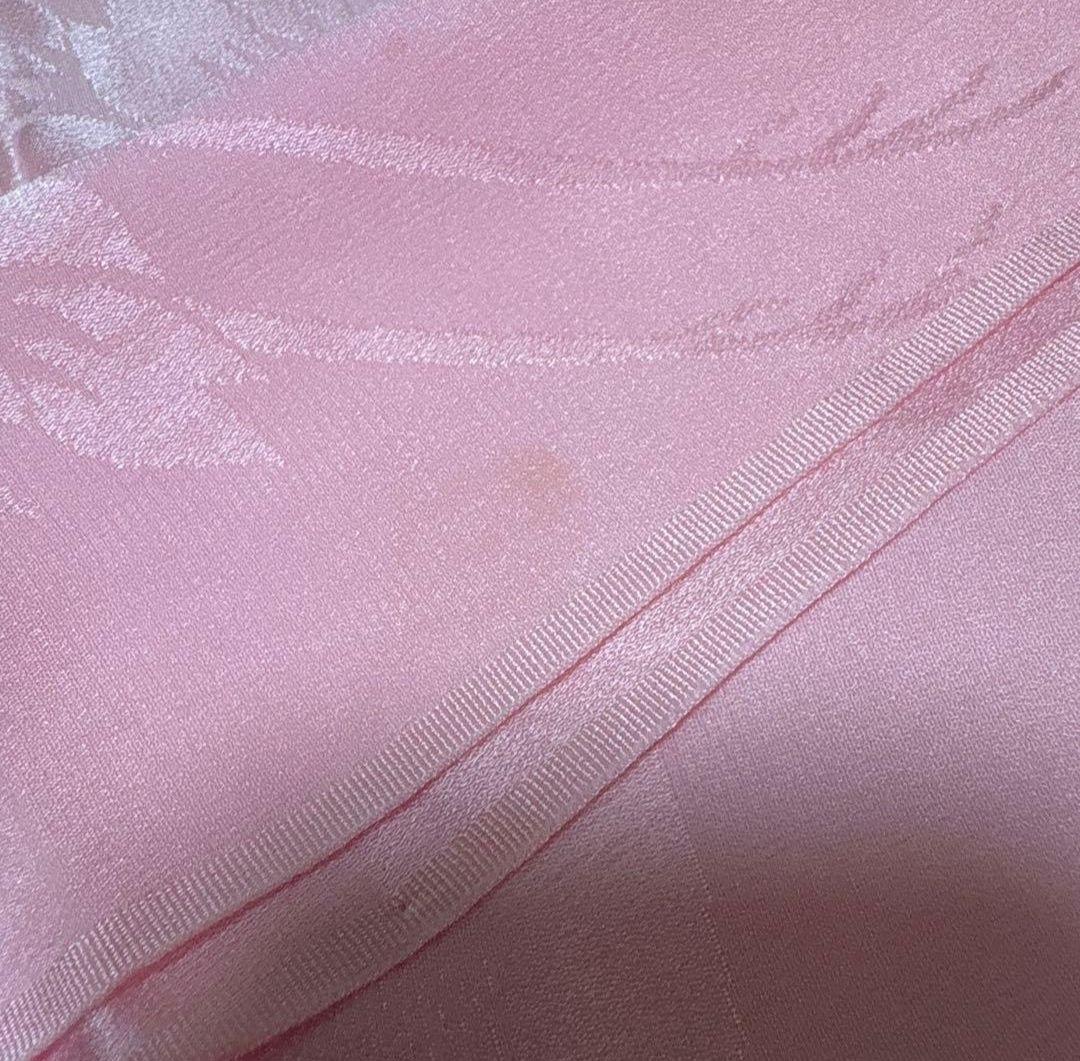 7歳 七五三着物セット　和装小物　結び帯　白着物　桜　七五三　着物