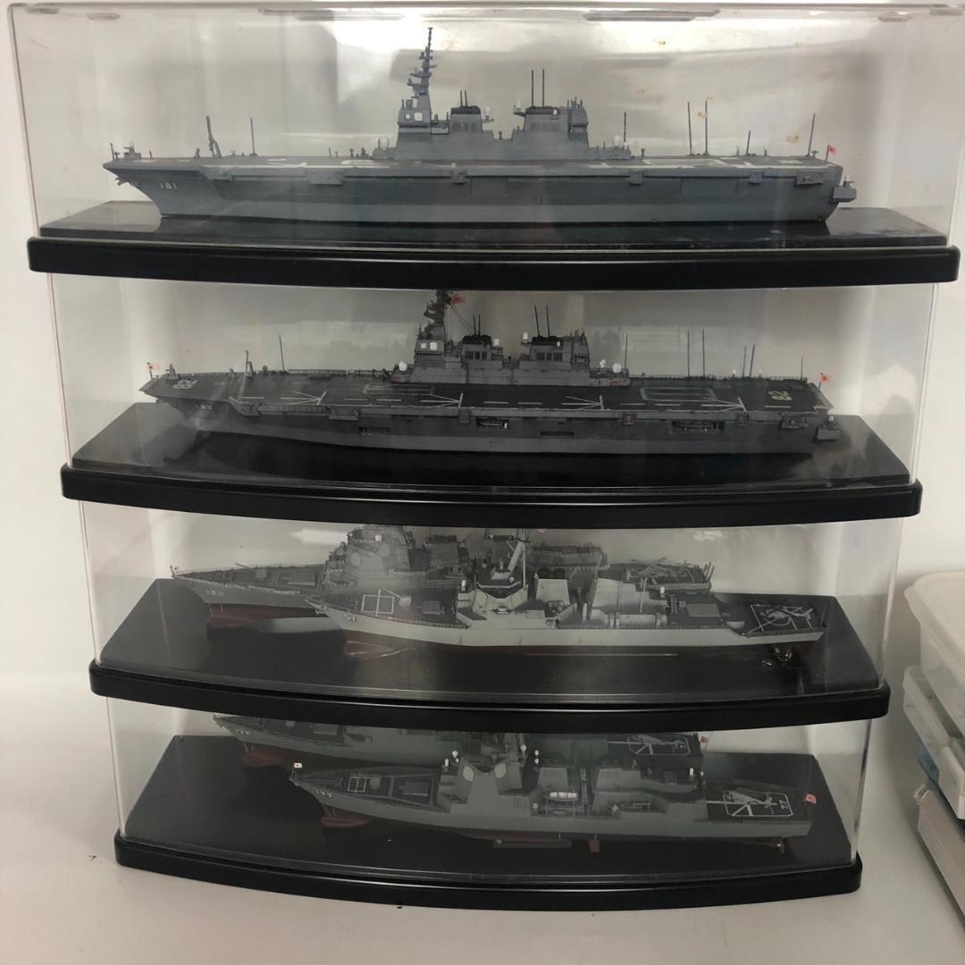 艦船 空母 戦艦 など精密模型 コレクション ケース付き 複数セット
