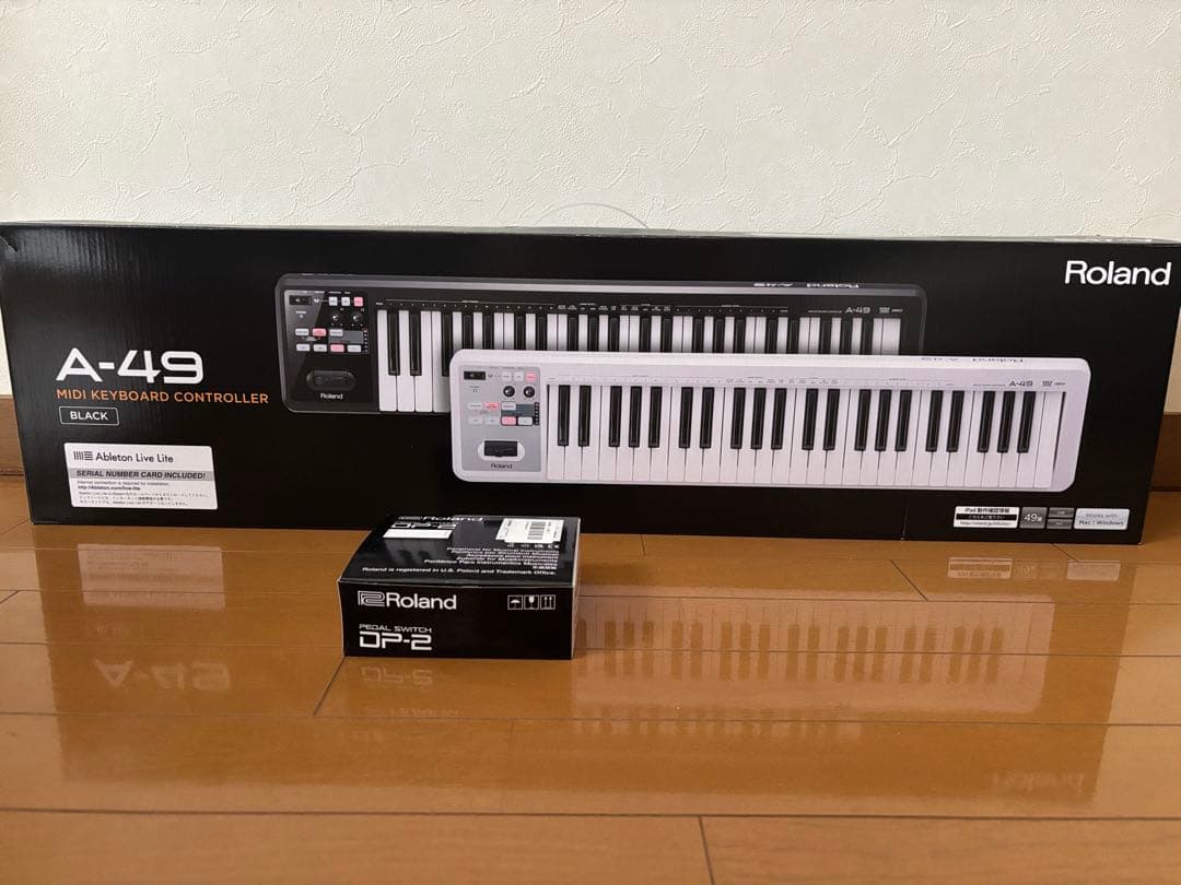Roland A-49 MIDIキーボード Rolandペダル付き