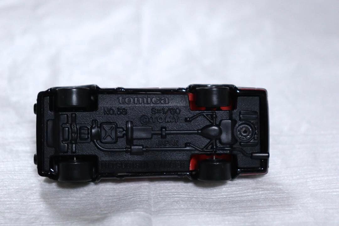 日本製　トミカ　三菱　ランサー　ターボ　アドバン　黒箱　NO.38