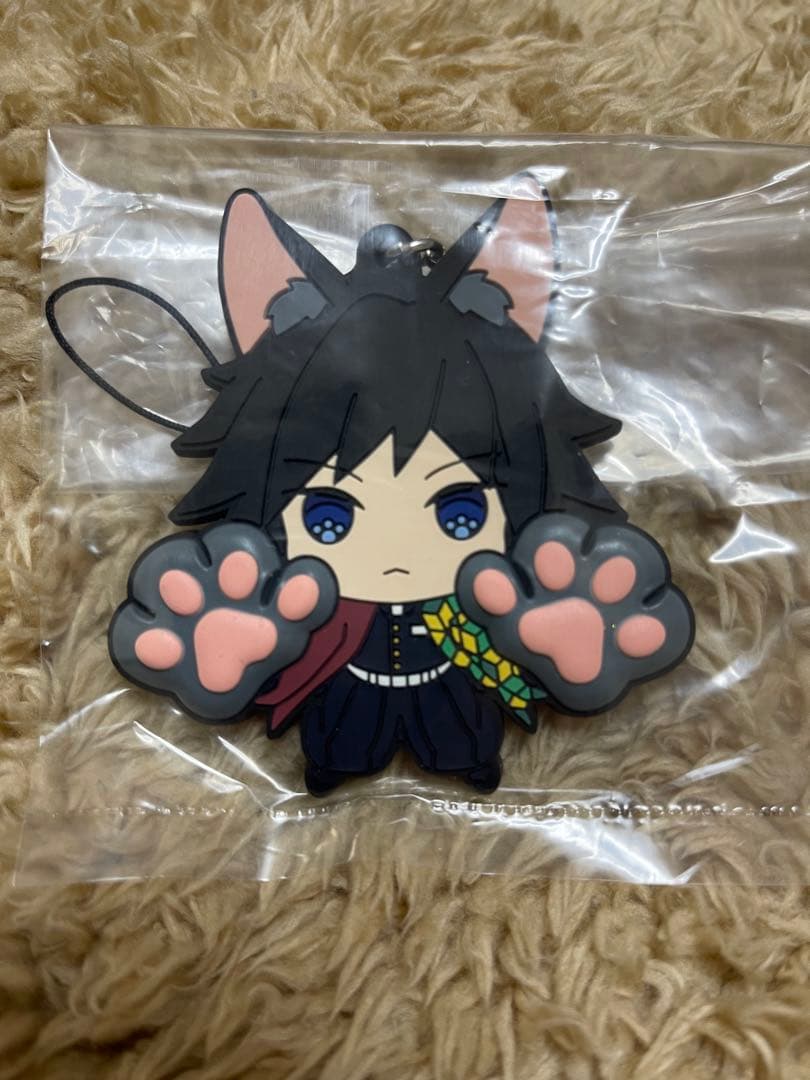 鬼滅の刃 にゃふぉるめ マスコットぶるぶる にとたん ぬいぐるみ 冨岡義勇