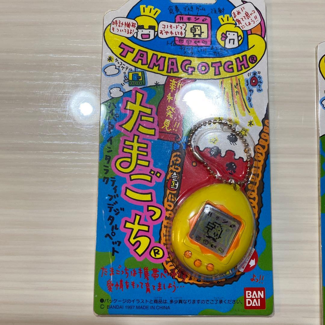 希少・当時物】新種発見!! たまごっち イエロー バンダイ 1997年