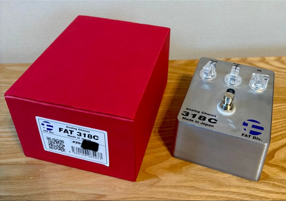 【レア　美品】　FAT 318C アナログコーラス FAT 318C アナログコーラスエフェクター