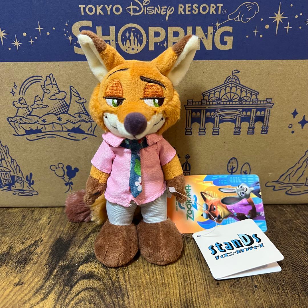 ニック・ワイルド ぬいぐるみ Disney stanDs ズートピア2 - メルカリ
