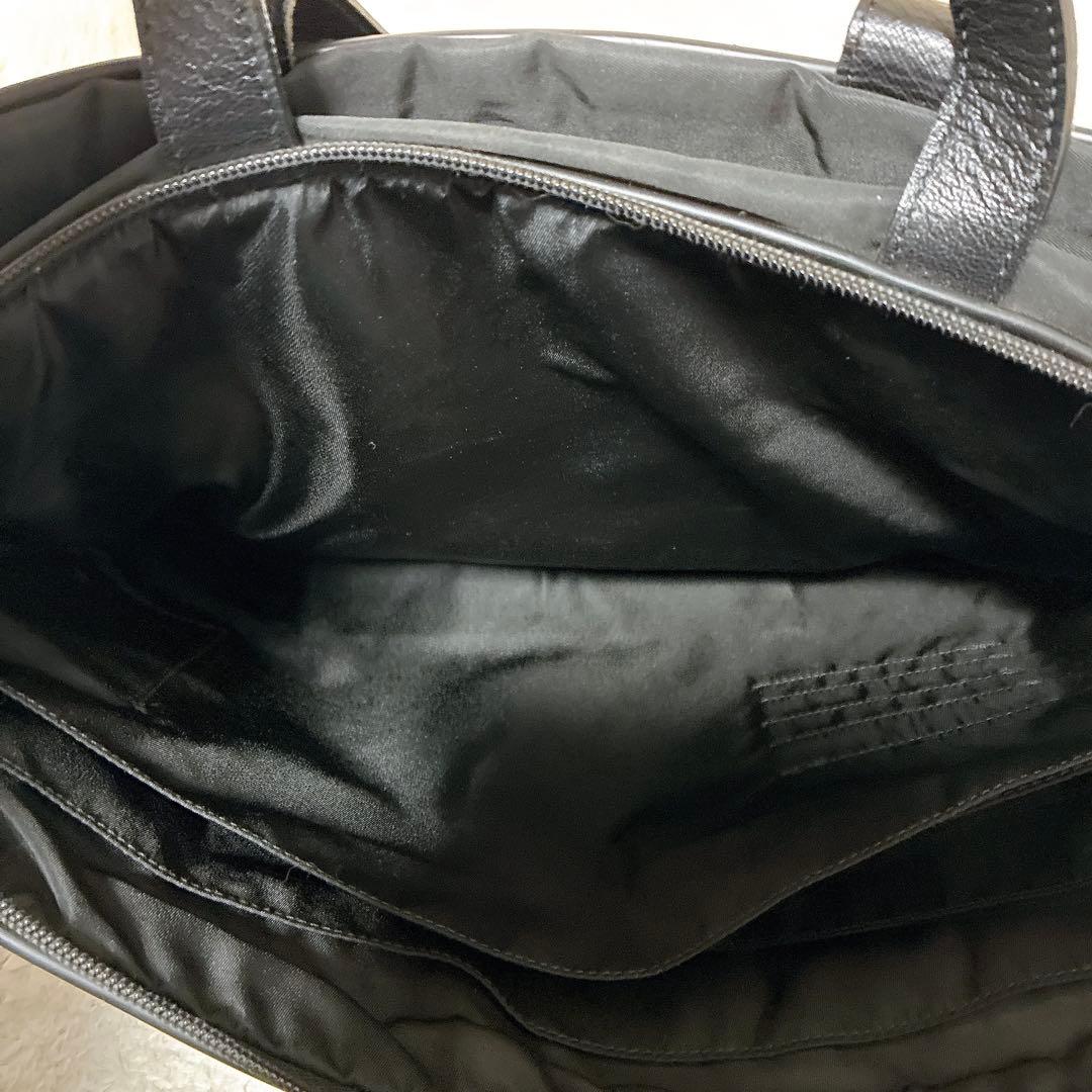 PRADA プラダ　ビジネスバッグ　ブリーフケース　トライアングルロゴ　ナイロン