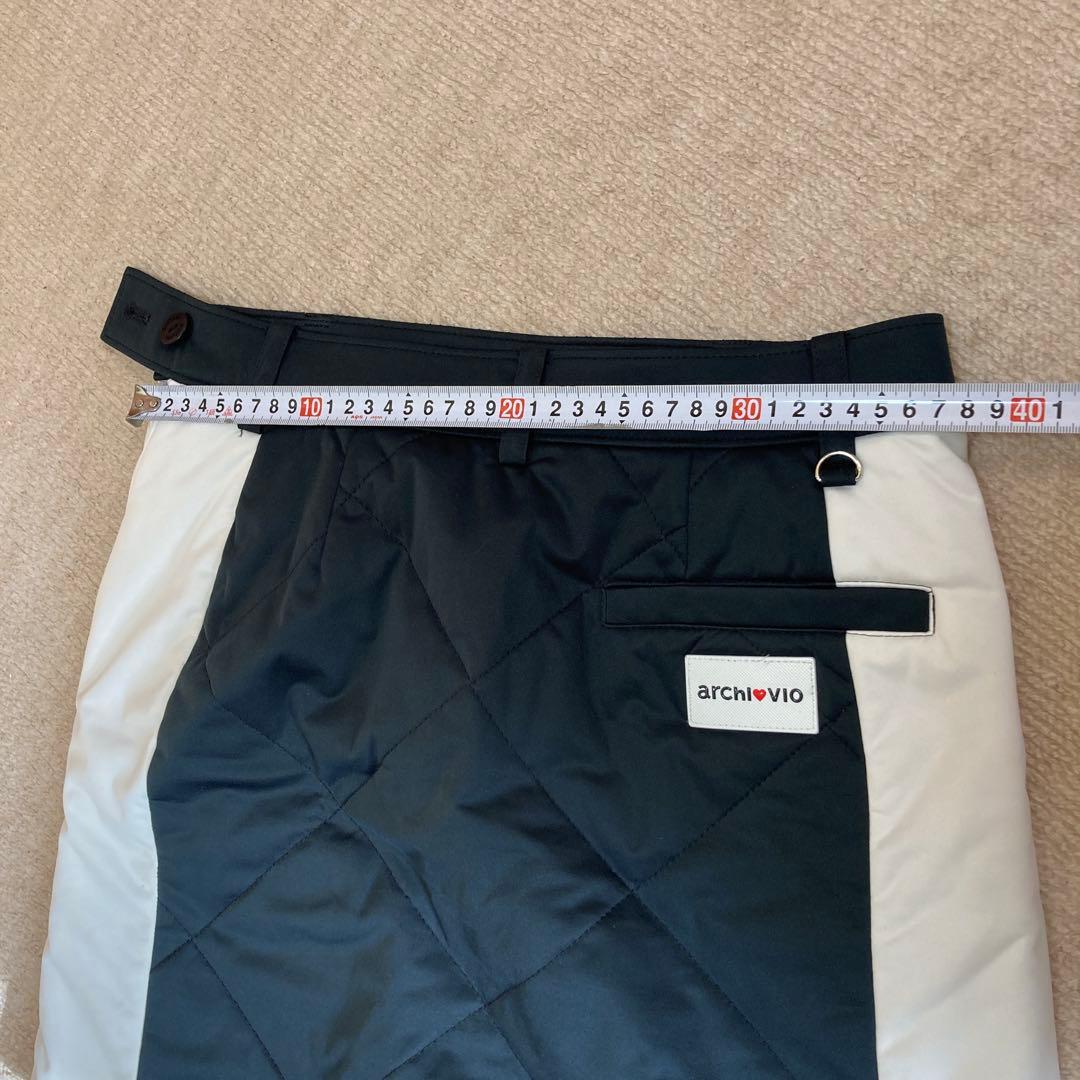 アルチビオ　ゴルフ　中綿　蓄熱キルティングスカート