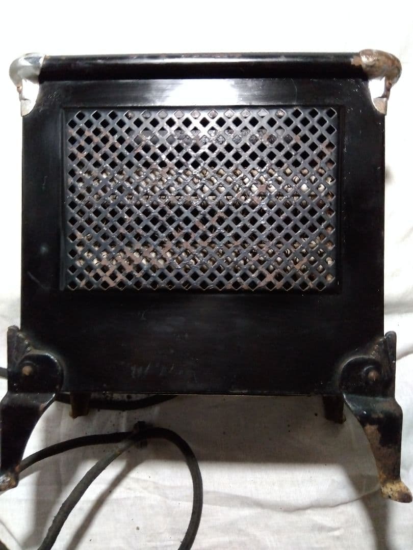 ♪昔の古い芝浦電気ストーブ ジャンク 置物