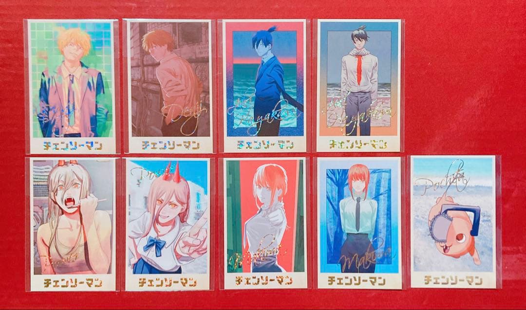 チェンソーマン デンジのメモリアルコレクション コンプリート 箔押し